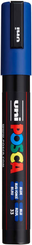 Posca Acrylic Paint Marker, Medium, Blue width 1.8 mm to 2.5 mm