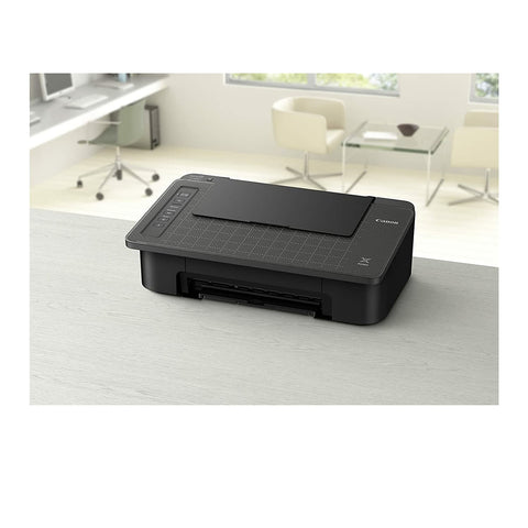 Canon TS302 Wireless, Single Function Inkjet Printer, Black, Works with Alexa