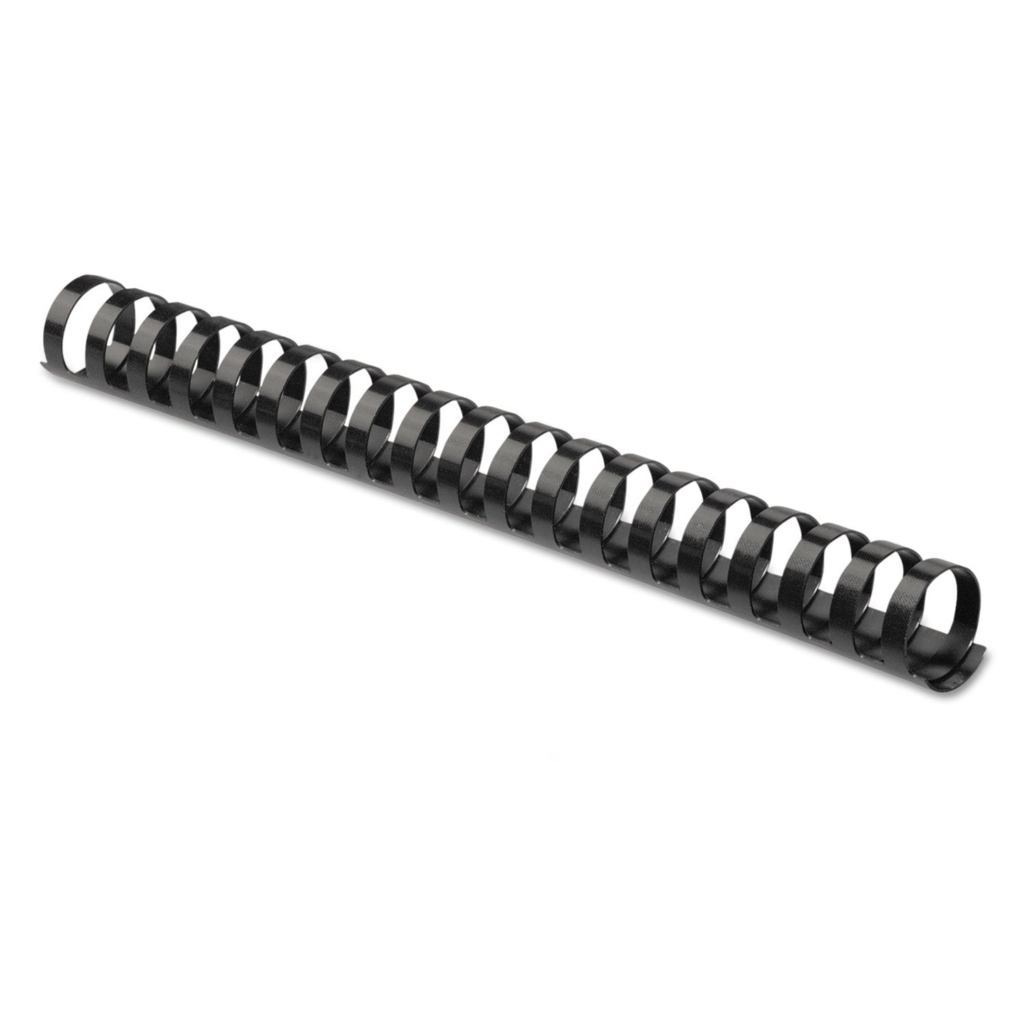 Fellowes Plastic Comb Bindings, 1.5 Inches, 340-Sheet Capacity, Black, 10 per Pack (52066)