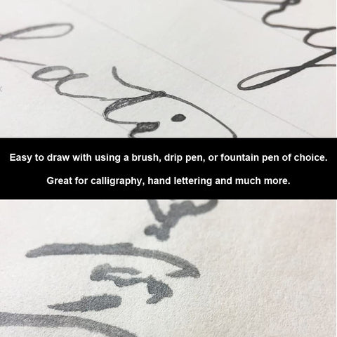 Kuretake Painting Ink, for dip Pen, Brush, Liquid, Paste, Artist, Non Toxic Paints, Illustration, Lettering, Drawing, Writing, Made in Japan (Graphite)