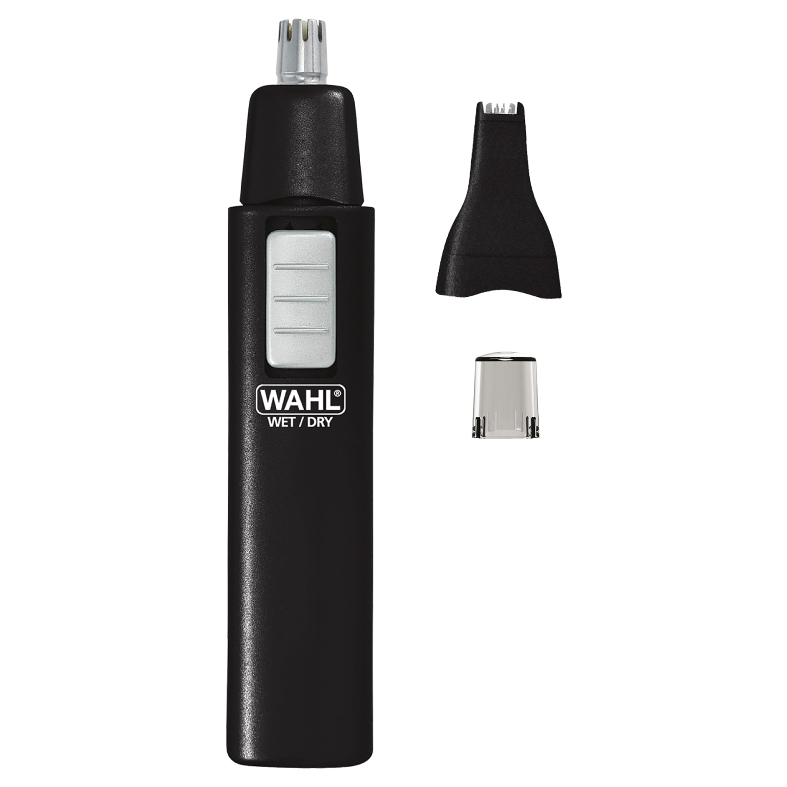 Wahl 5567-500 Ear, Nose and Brow Wet/Dry Battery Trimmer, Black