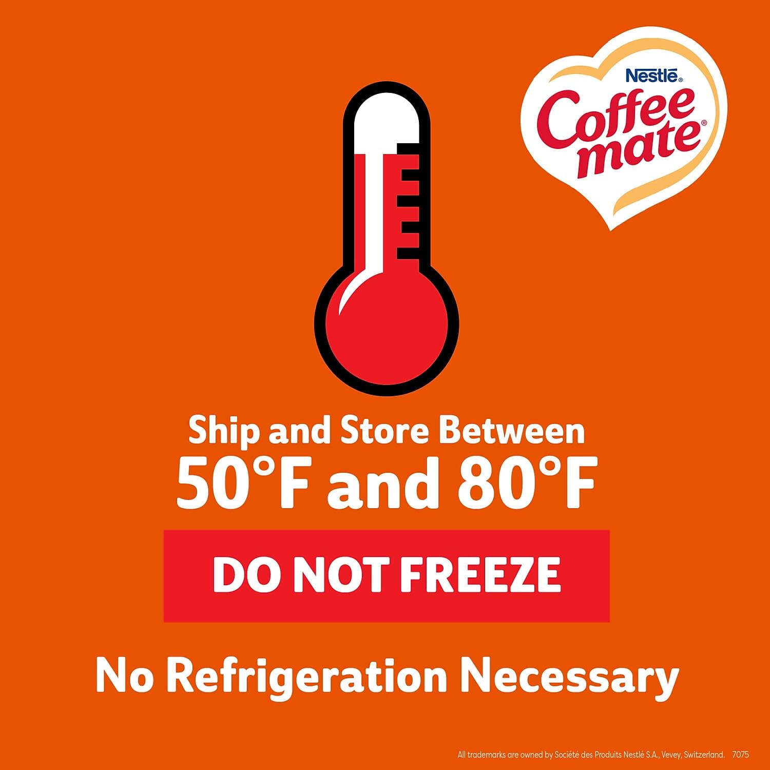 Nestle Coffee Mate, NES12345, Powdered Coffee Creamer, Gluten-Free, 1 Each
