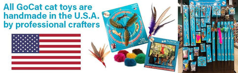 GoCat Da Bird Cat Toy Refill Accessories, Handmade in the USA, Sparkler