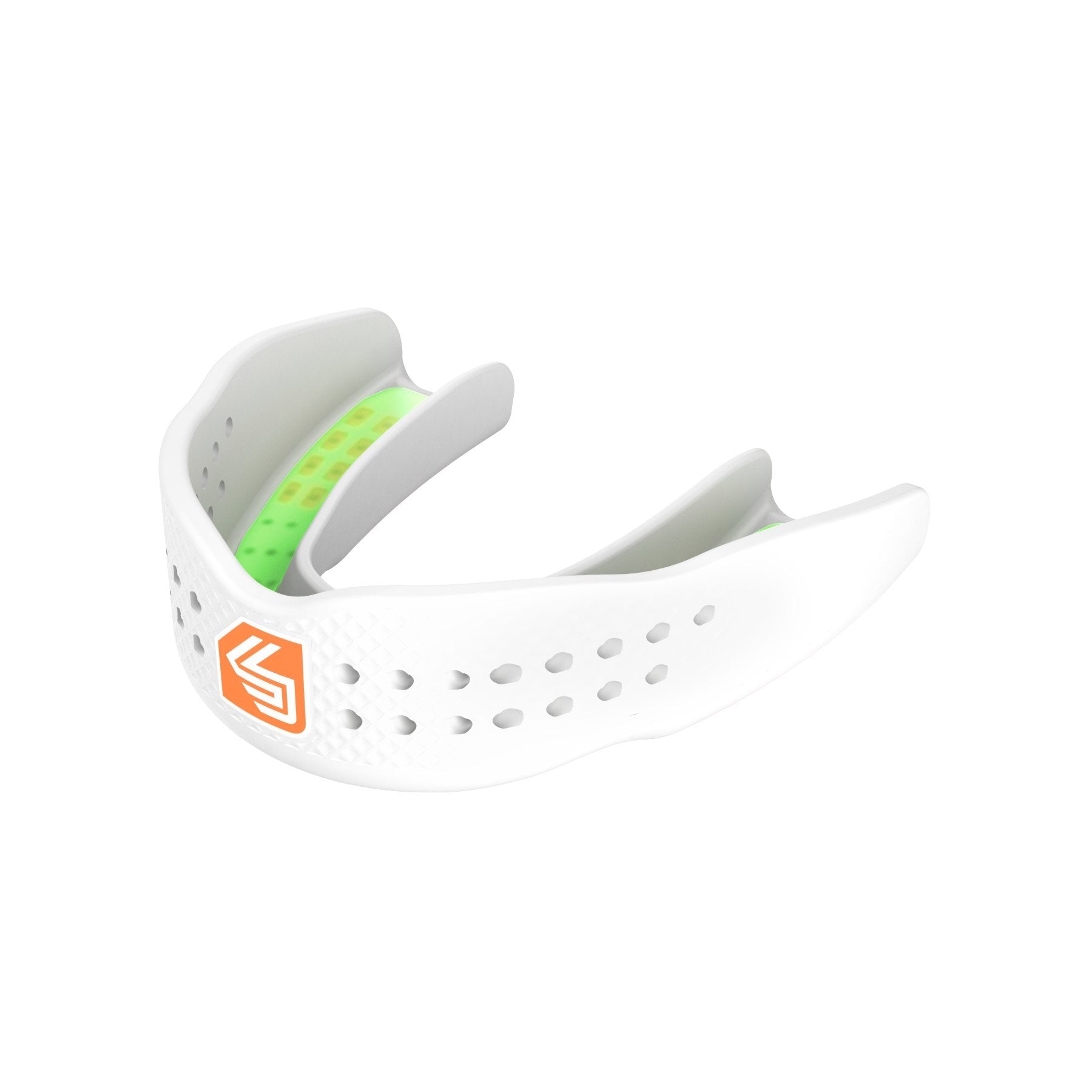 Shock Doctor Mouthguard Superfit – Easy-Fit Strap/Strapless mouthguard – Low Profile Fit Perfect for Basketball, Hockey, Lacrosse, All Sport