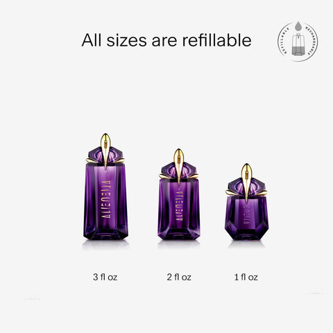 Mugler Alien - Eau de Parfum - Women's Perfume - Floral & Woody - With Jasmine, Wood, and Amber - Long Lasting Fragrance - 3.0 Fl Oz