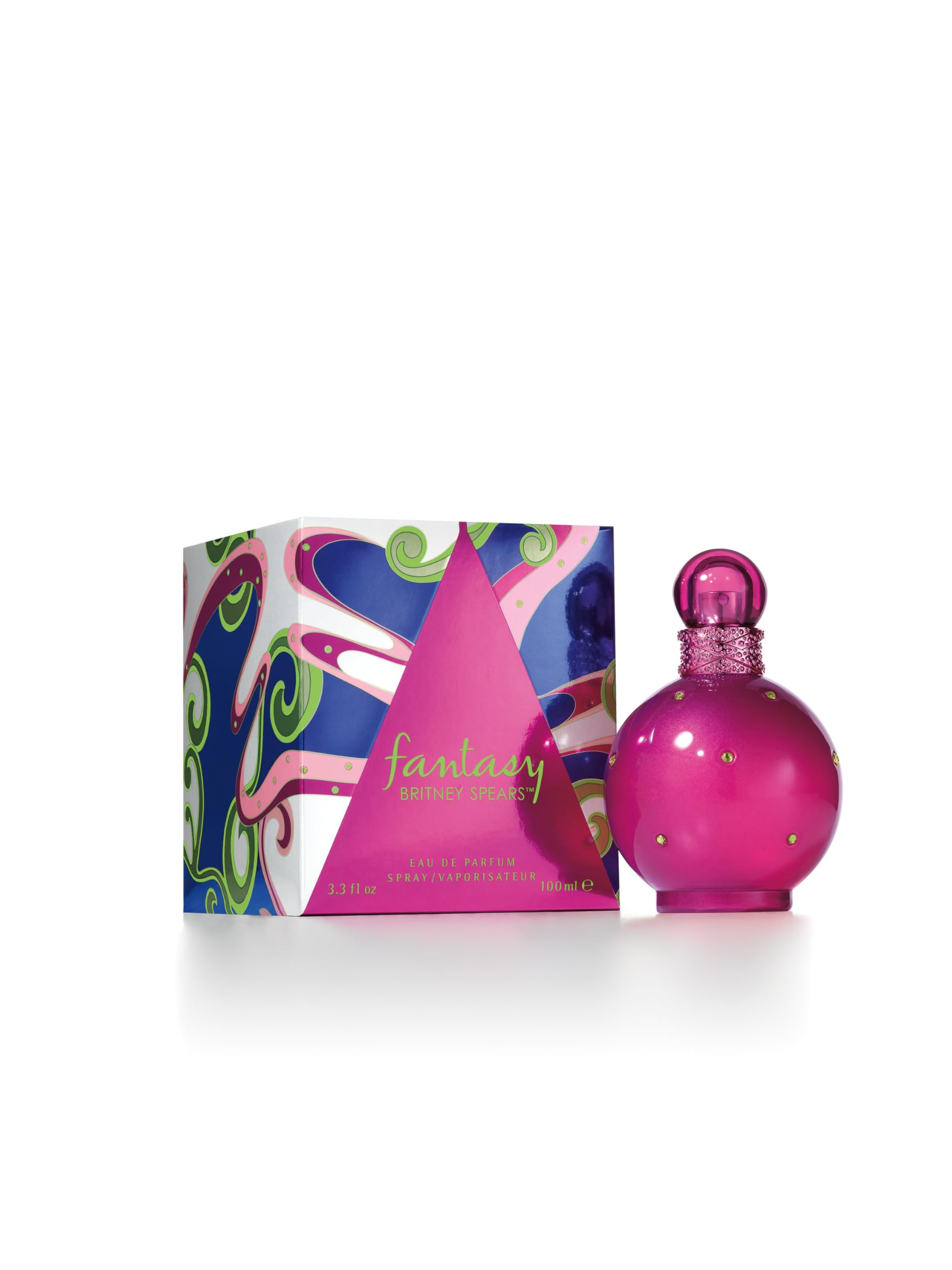 Britney Spears Fantasy, Eau De Parfum EDP Spray for Women, 3.3 Fl Oz