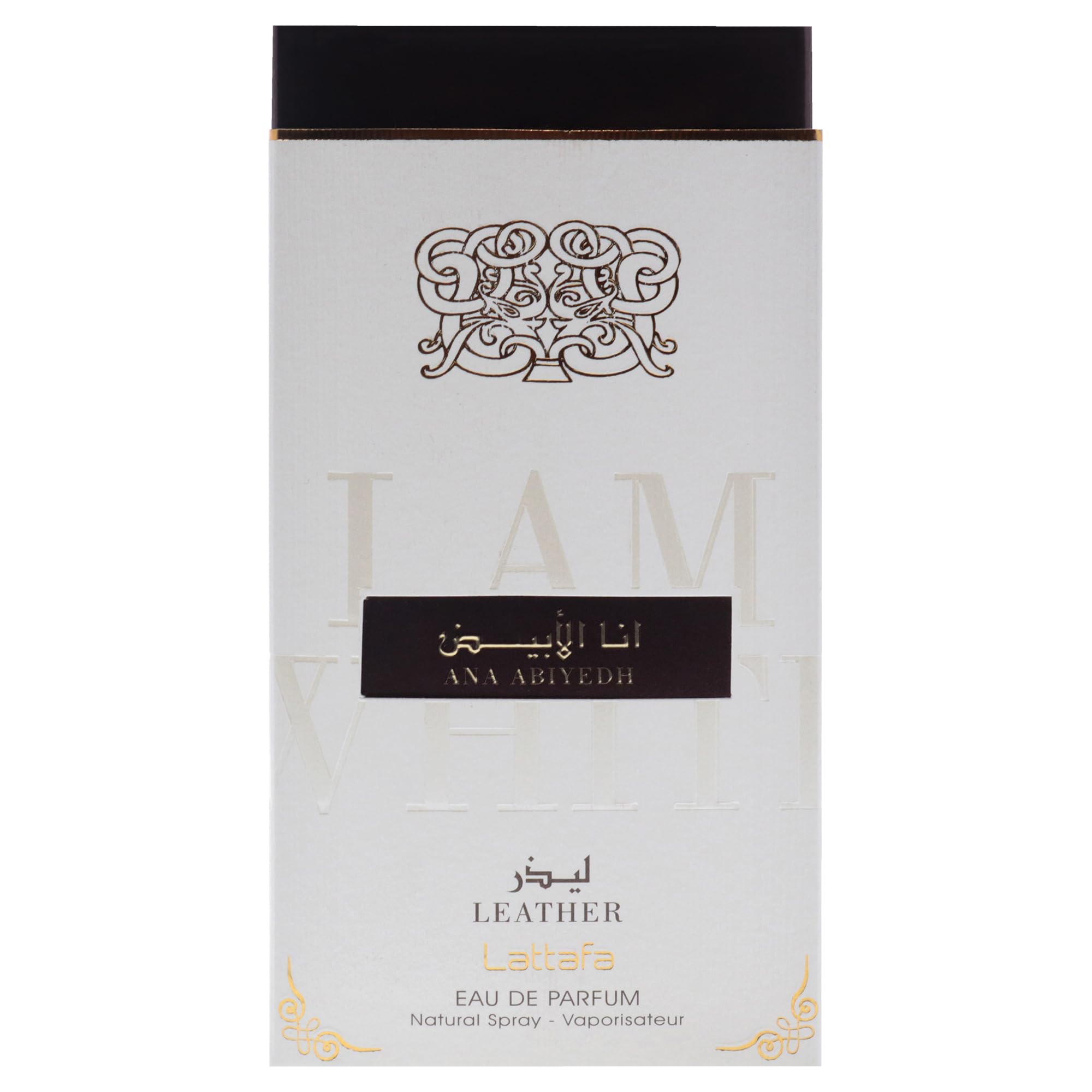 Lattafa Perfumes Ana Abiyedh Leather for Unisex Eau De Parfum Spray, 2.0 Ounce