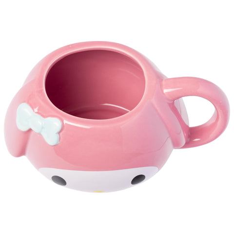 Silver Buffalo Sanrio Hello Kitty and Friends My Melody Ceramic 3D Sculpted Mug, 20 Ounces