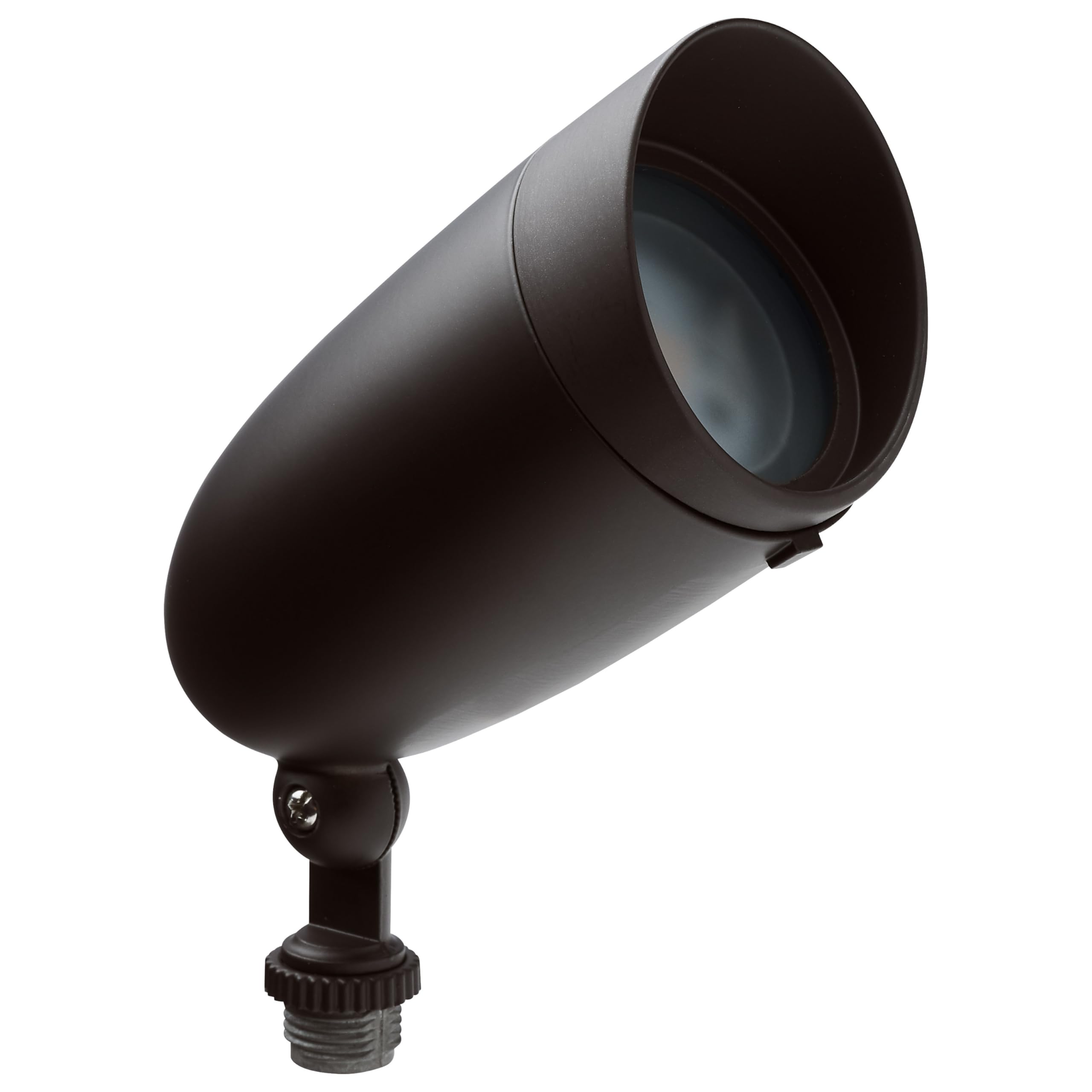 Nuvo 62-1205 Outdoor Landscape Spotlight, Waterproof LED Fixture, Yard Flood Light, 6.25-Inch Bronze, 3000K Warm White, 900 Lumens, 120V, Die-Cast Aluminum