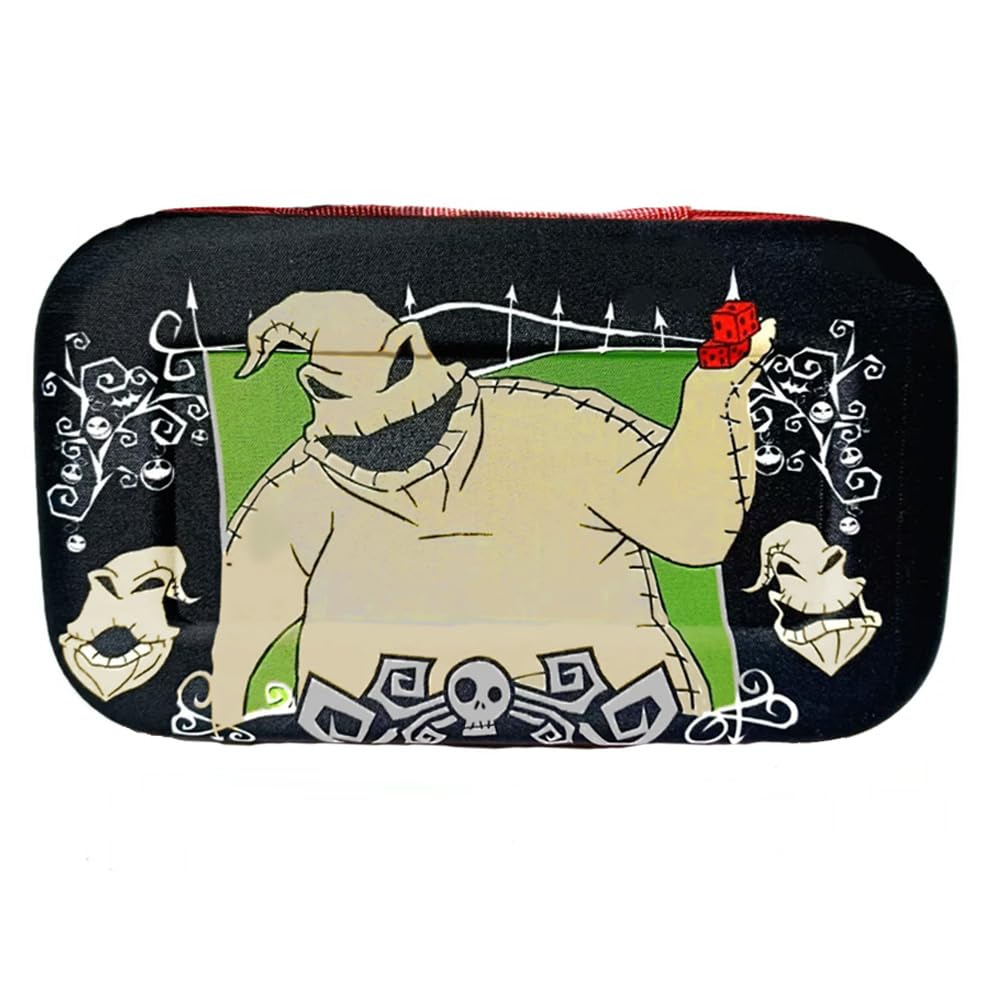 Disney Nightmare Before Christmas Molded EVA Pencil Case Jack Zero and Oogie Boogie Zippered School Supply Pouch