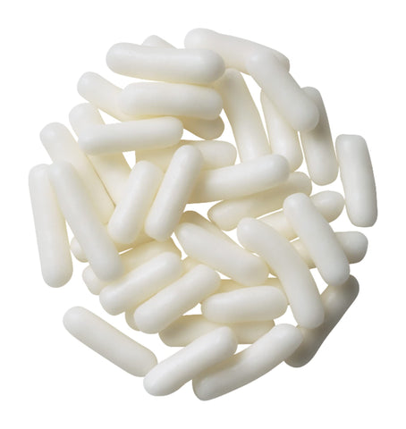 DecoPac White Sprinkles | Extra Large 26oz Pack | Cake Sprinkle Mix, Fancy Sprinkles For Cake Decorating, Handheld Container, Candy Sprinkles, Cake Sprinkles - White