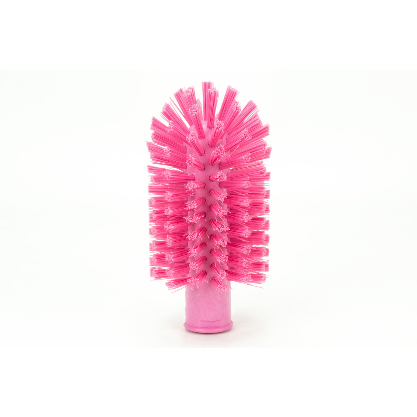 SPARTA Plastic Multi-Purpose Valve Brush, Pipe Brush, Round Brush with Polyester Bristles, Color Coded for Commercial Cleaning, Kitchen, Restaurant, Bathroom, 5.9 X 3 X 5.9 Inches, Pink