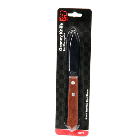 Chef Craft 20779, 1-piece Stainless Steel Granny Knife, 3 Inch Blade, 8.75 inch