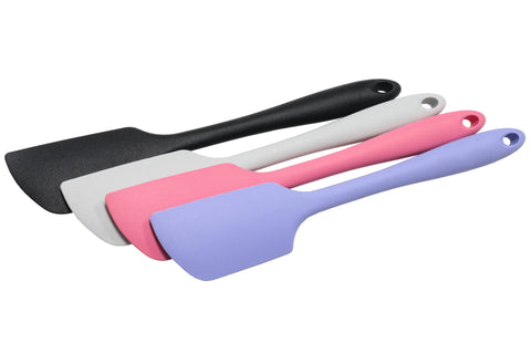 Chef Craft Premium Silicone Angled Spatula, 11 inch, Black