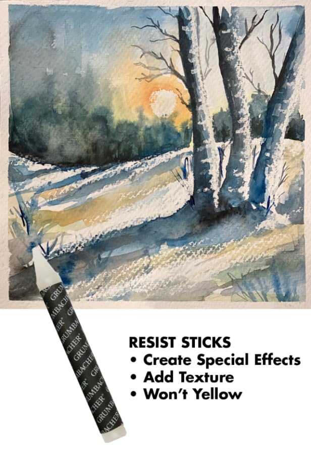 Grumbacher Resist Sticks, 2 Pack