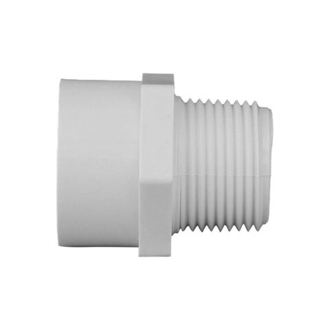 CHARLOTTE PIPE 3/4 SCH 40 MALE ADAPTER MPT X S PRESSURE (1 Unit Piece)