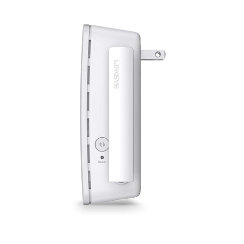 Linksys WiFi Extender, WiFi 5 Range Booster, Dual-Band Booster, Compact Wall Plug Design, 1,000 Sq. ft Coverage, Speeds up to (AC750) 750Mbps - RE6300