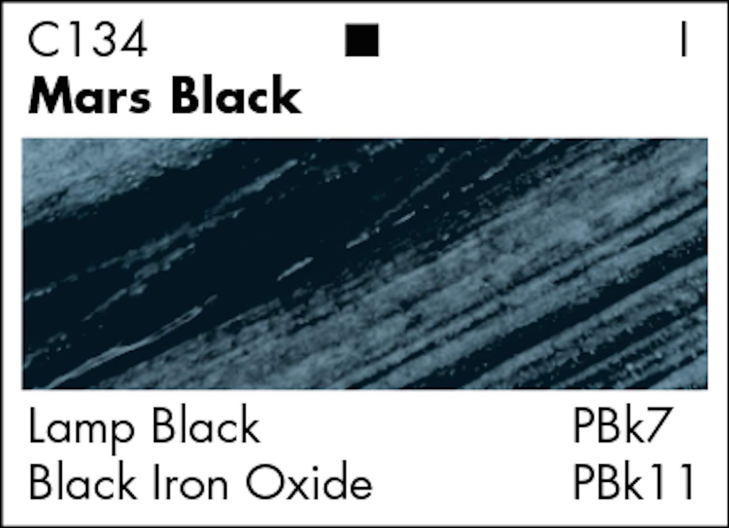Grumbacher Academy Acrylic Paint, 150ml/5.07 oz Metal Tube, Mars Black (C13411)