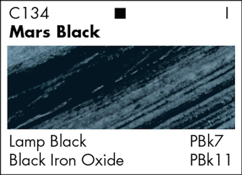 Grumbacher Academy Acrylic Paint, 150ml/5.07 oz Metal Tube, Mars Black (C13411)
