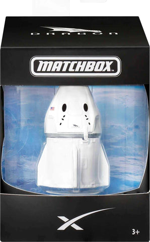 Matchbox SpaceX Dragon Spacecraft, Premium Die-Cast Replica Vehicle with Collectable Packaging