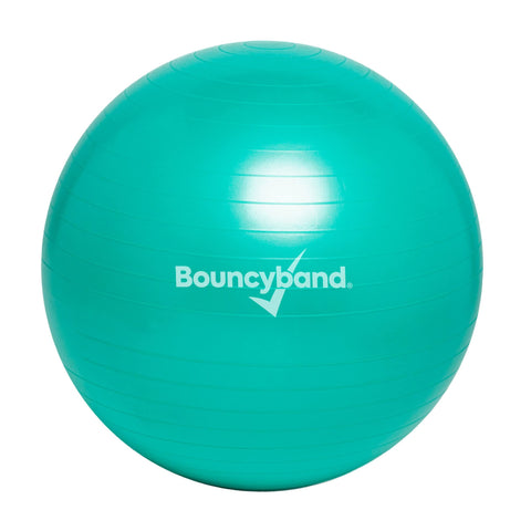 Bouncyband Medium Balance Ball, Green – Create Flexible Seating to Improve Focus in the School, Office, or Home with This No-Roll – 21.6” (55cm) Ball for People Between 5’-5’6 Tall