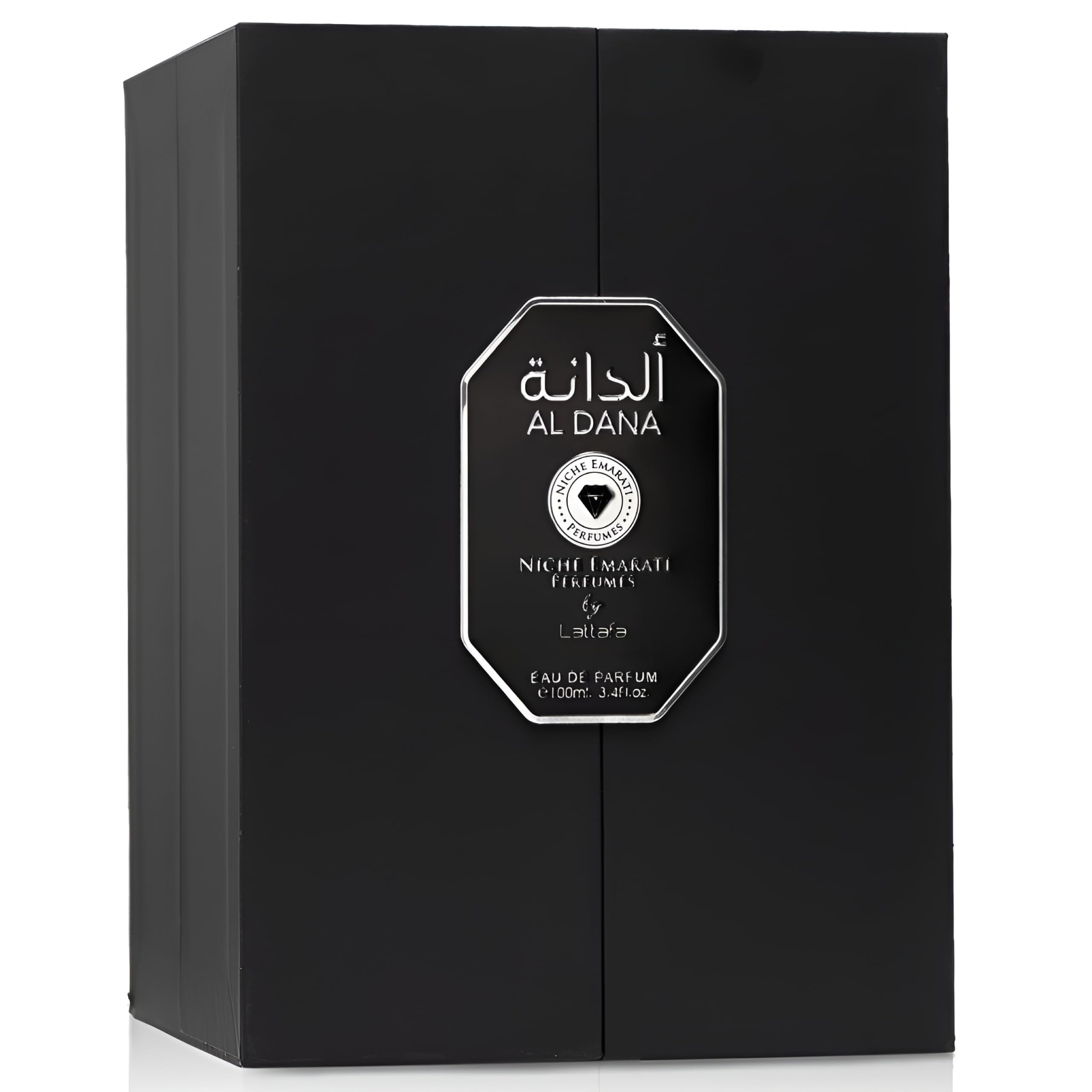 Lattafa Niche Emarati Al Dana – Citrus, Spicy, Floral, Smoky – Eau de Parfum Long-Lasting Fragrance for Everyone, 3.4 Ounce / 100 ml