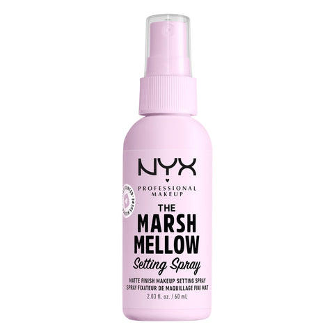 NYX PROFESSIONAL MAKEUP Marshmellow Makeup Setting Spray, Matte Setting Spray Mist for 16HR Make Up Wear - Long-Lasting, Vegan Formula