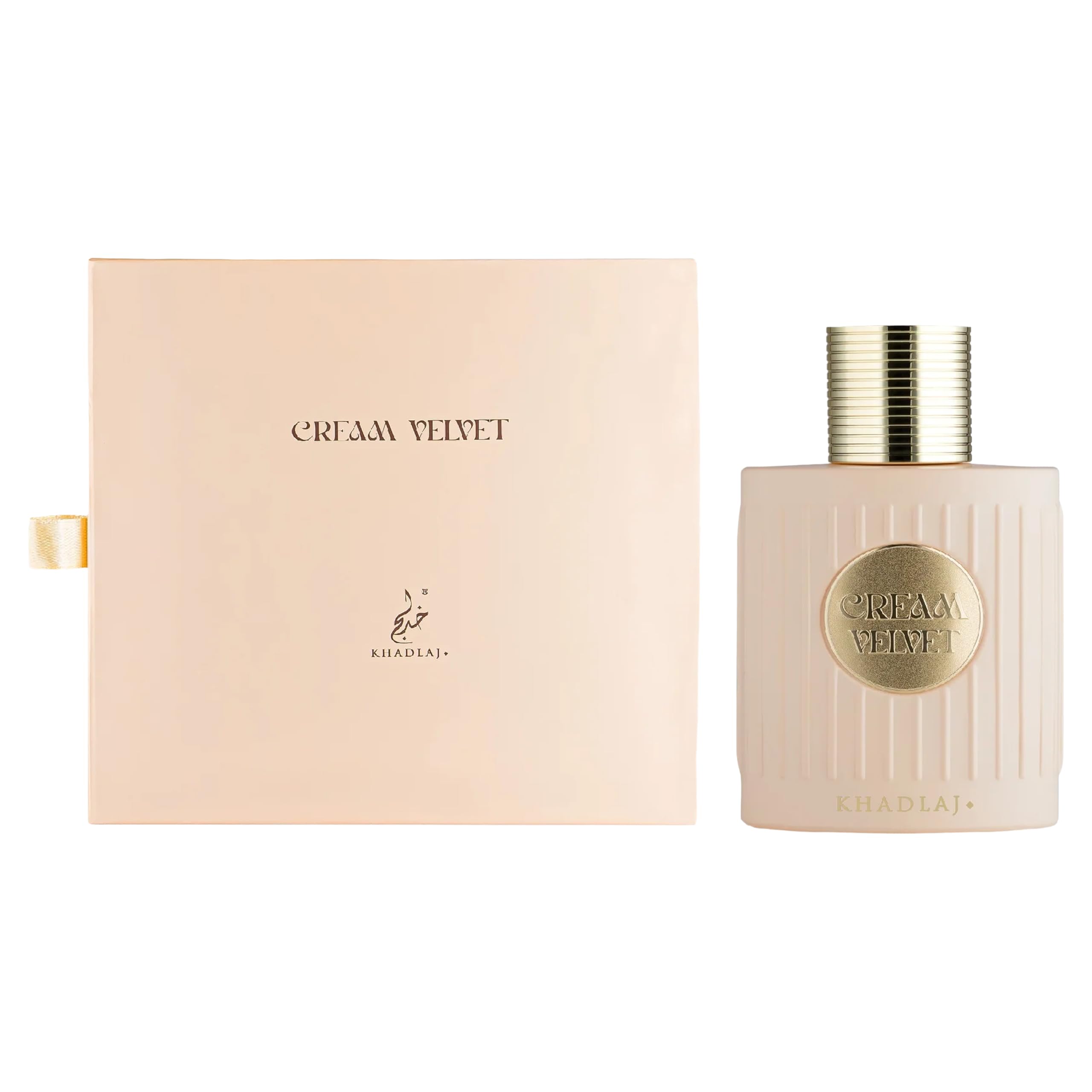 Khadlaj Cream Velvet Extrait De Parfum Spray for Unisex, 3.4 Ounce / 100ml