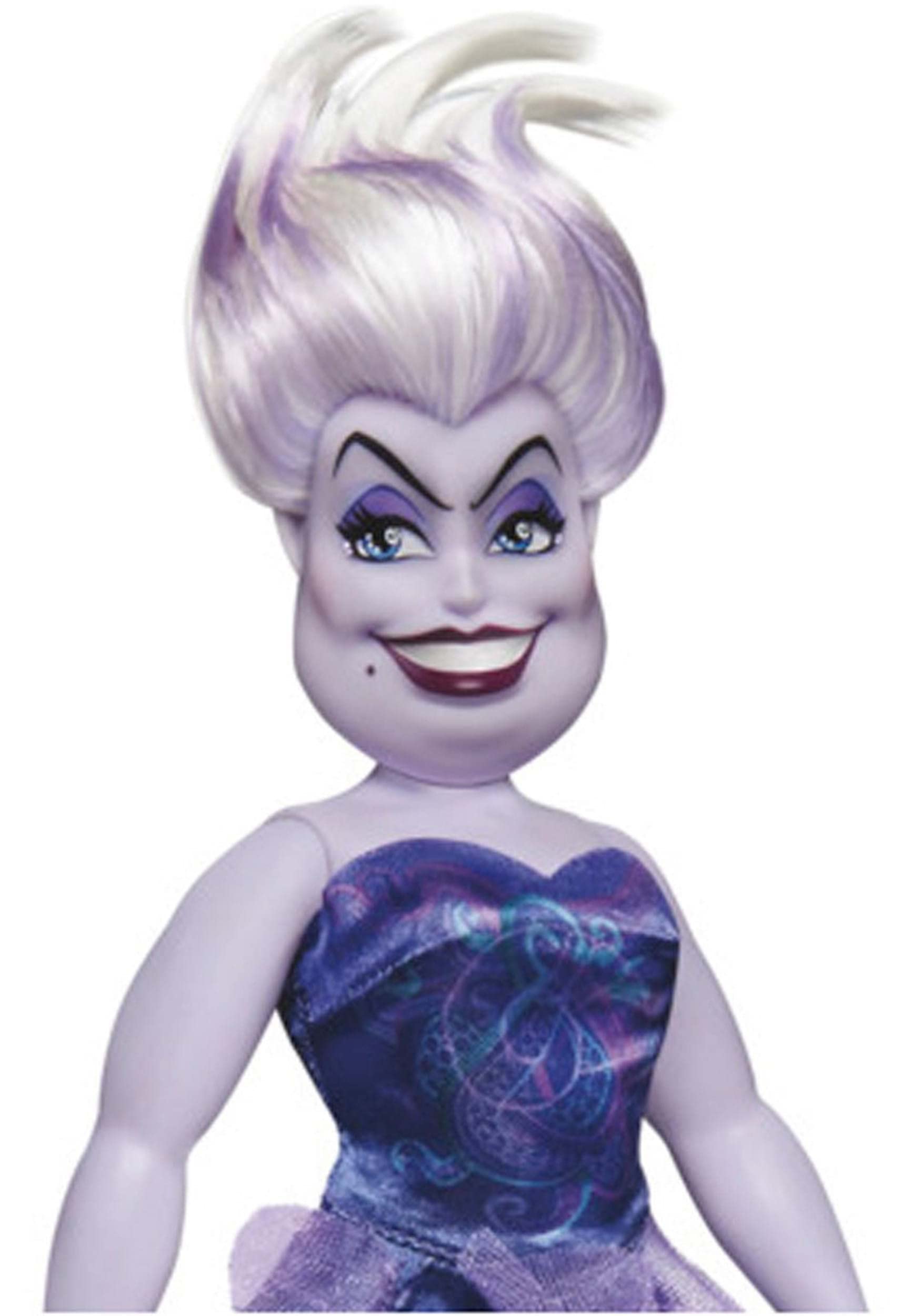 Disney Princess Villains Ursula Fashion Doll, Accessories and Removable Clothes, Disney Villains Toy for Kids 5 Years Old and Up
