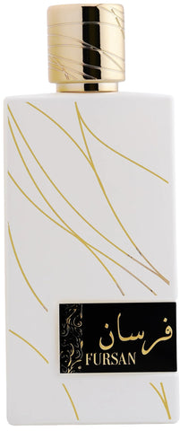 Khadlaj Fursan White Eau de Parfum Spray for Women, 3.4 Ounce