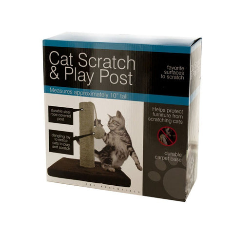Bulk Buys Fun Interactive Play Cat Scratch & Play Post