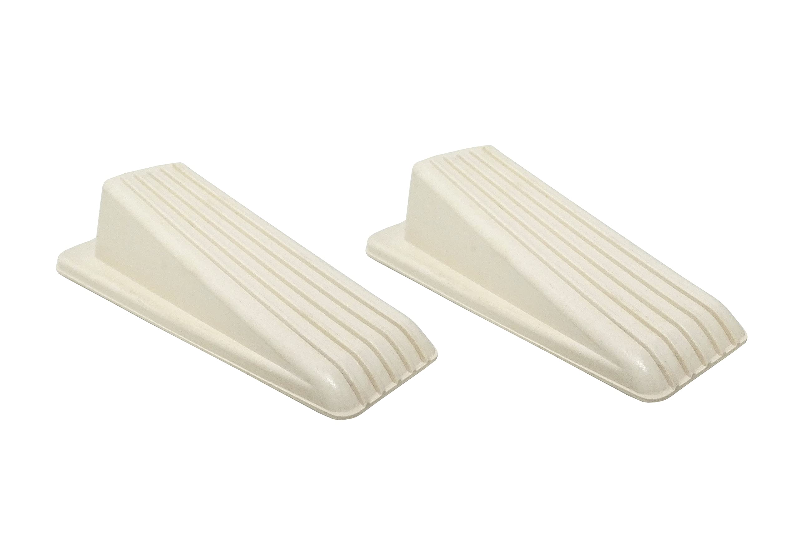 Shepherd Hardware 8935E Door Wedge, 2-Pack, Almond