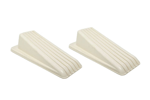 Shepherd Hardware 8935E Door Wedge, 2-Pack, Almond