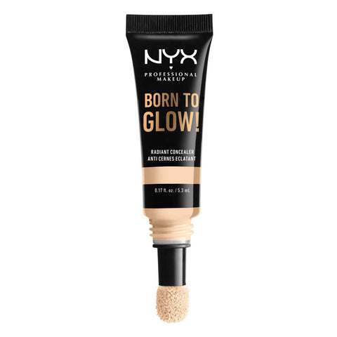 NYX PROFESSIONAL MAKEUP Born To Glow Radiant Concealer, Medium Coverage - Pale