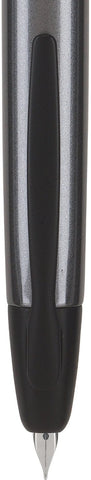 PILOT Vanishing Point Collection Refillable & Retractable Fountain Pen, Gun Metal Gray Barrel with Matte Black Accents, Blue Ink, Extra Fine Nib (60578)