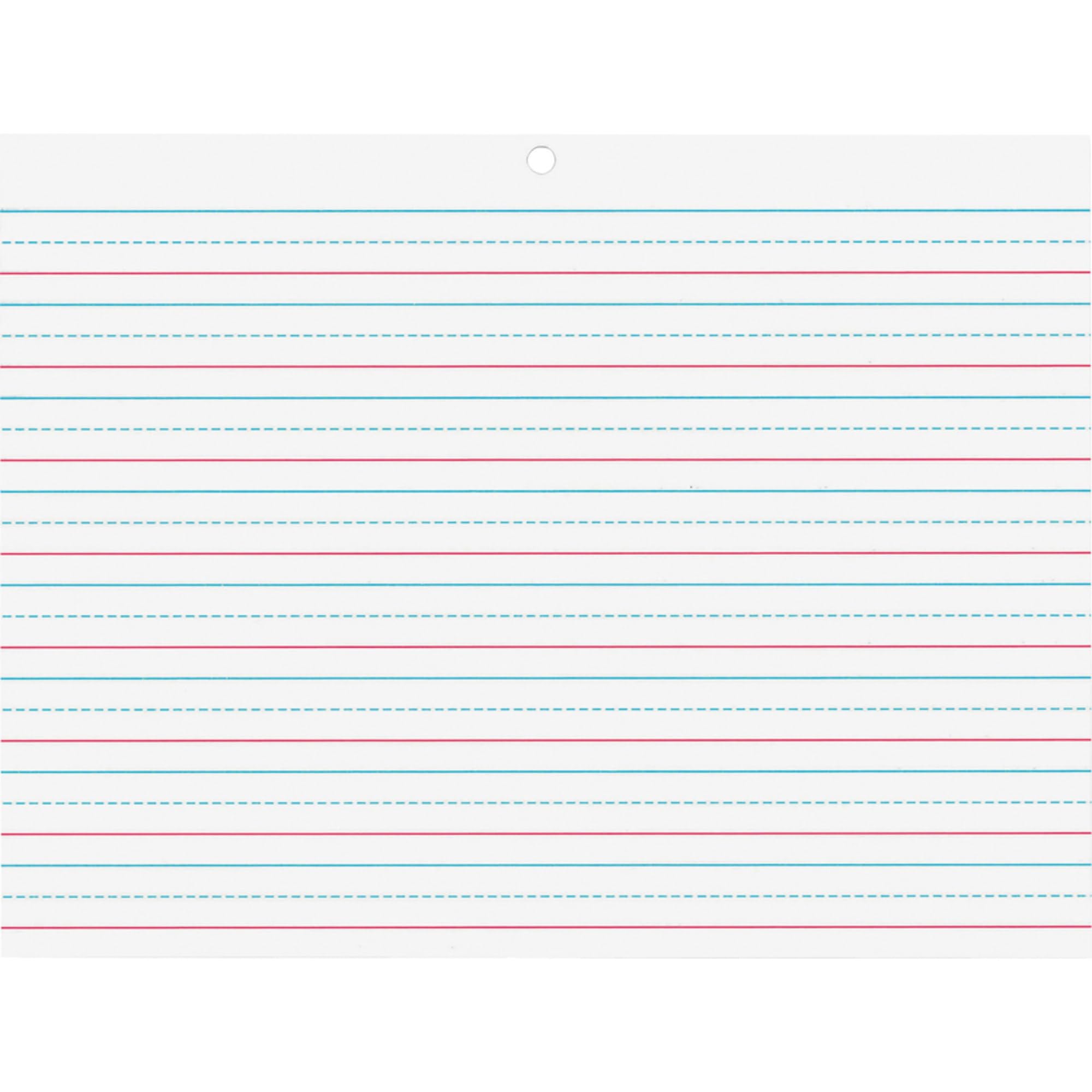 Pacon 2470 Multi-Sensory Handwriting Tablet, 10-1/2 x 8, 40 Sheets/Pad