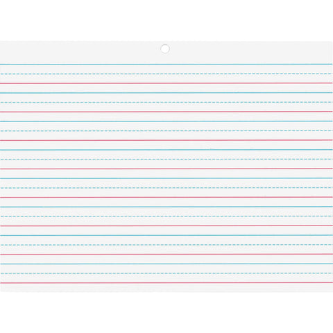 Pacon 2470 Multi-Sensory Handwriting Tablet, 10-1/2 x 8, 40 Sheets/Pad