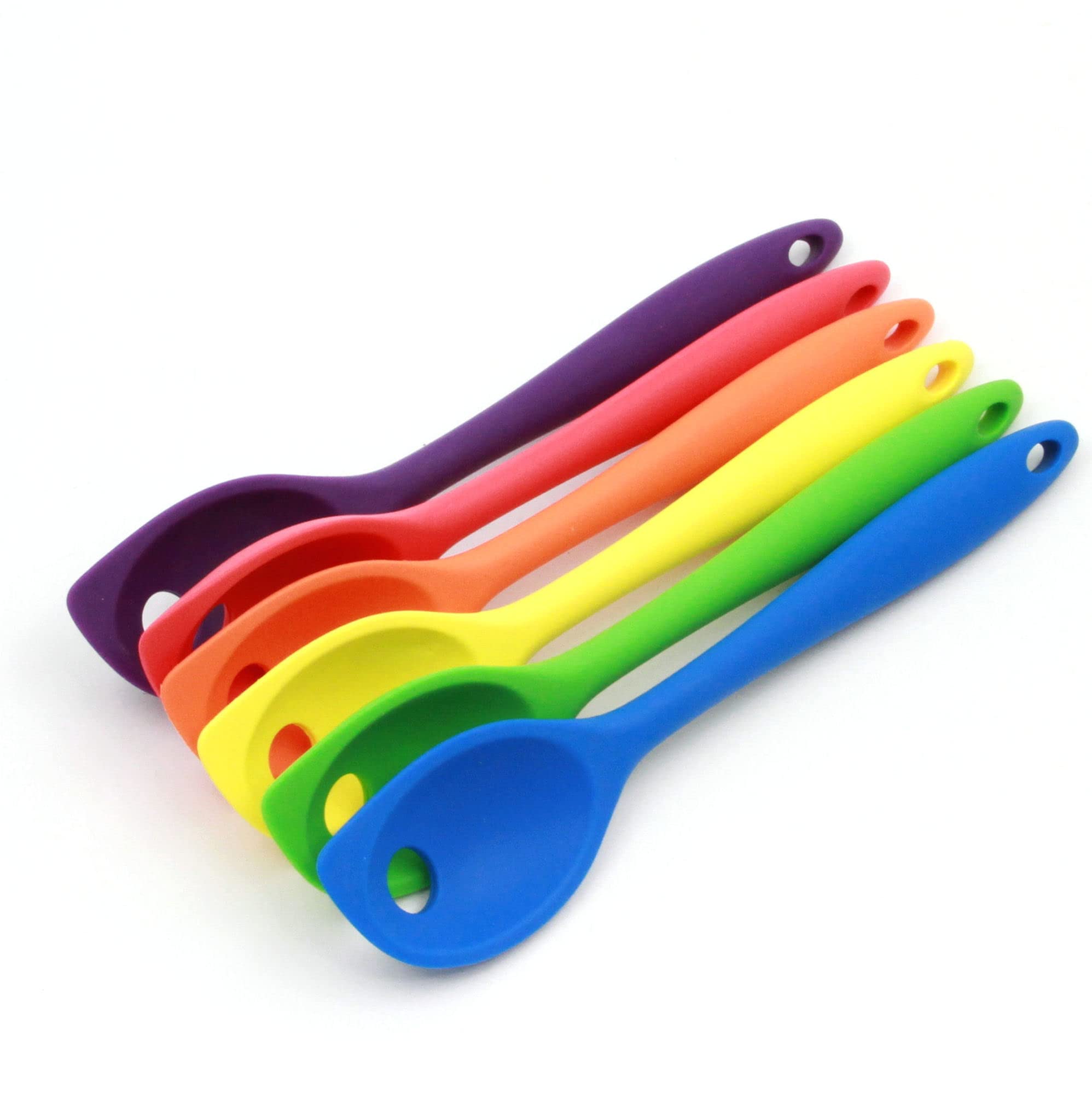 Chef Craft Premium Silicone Mixing Spoon, 11 inch, Blue