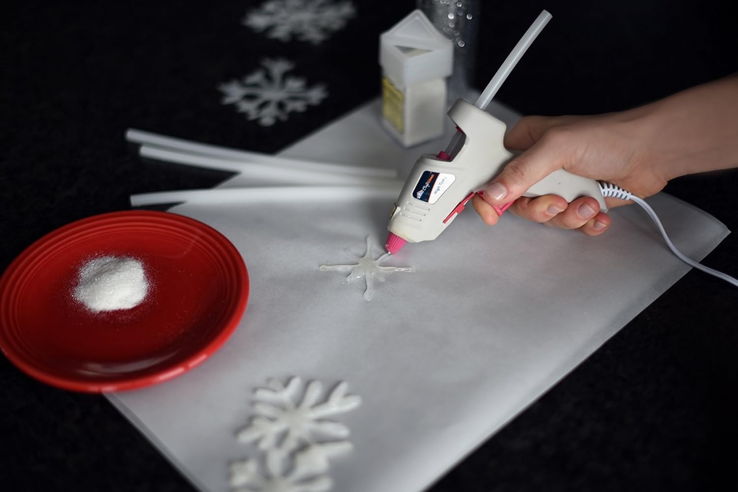 Elmer's Craft Bond High-Temp Mini Hot Glue Gun, 10W (E6048)