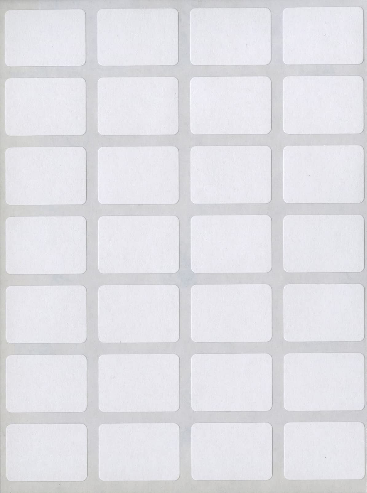 MACO White Rectangular Multi-Purpose Labels, 5/8 x 7/8 Inches, 1000 Per Box (MS-1014)