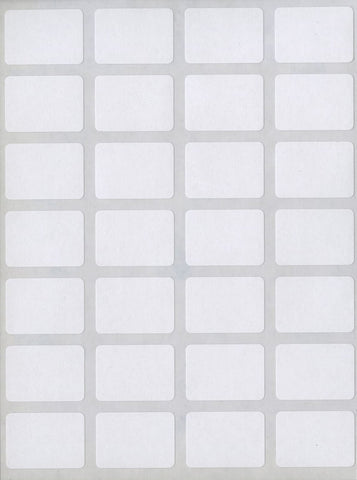 MACO White Rectangular Multi-Purpose Labels, 5/8 x 7/8 Inches, 1000 Per Box (MS-1014)