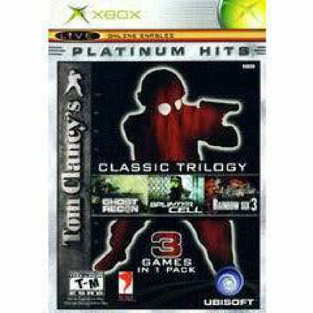 Tom Clancy's Triple Pack (Splinter Cell, Ghost Recon, Rainbow Six 3) - Xbox