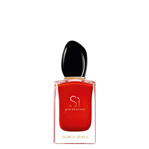 Armani Beauty – Sì Passione – Eau de Parfum – Vanilla Perfume for Women – Floral Citrus Fragrance – Blackcurrant Nectar, Damascena Rose, Black Tea Notes - 1.6 Fl Oz