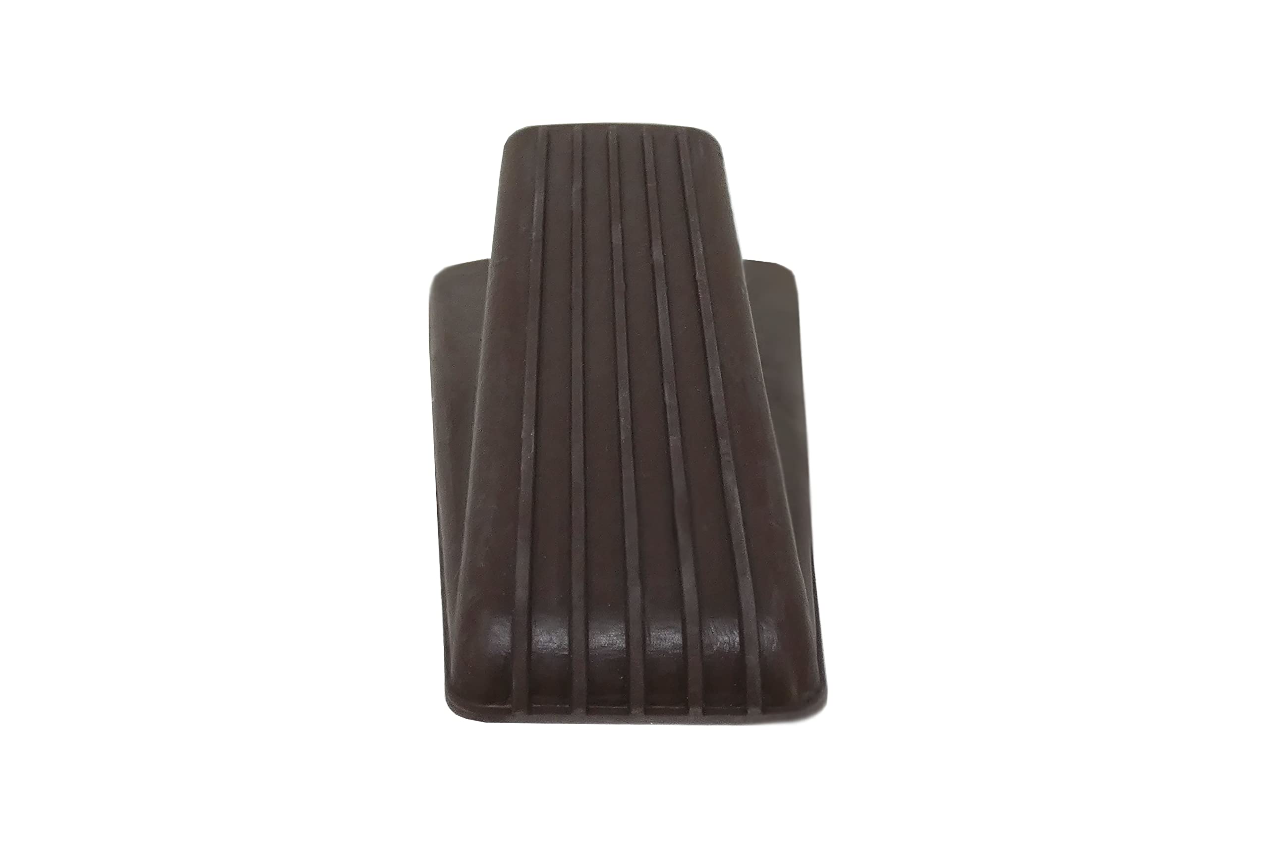 Shepherd Hardware 8933E 8933 Heavy Duty Rubber, Brown, 2 Pack Door Wedge, 2-Pack