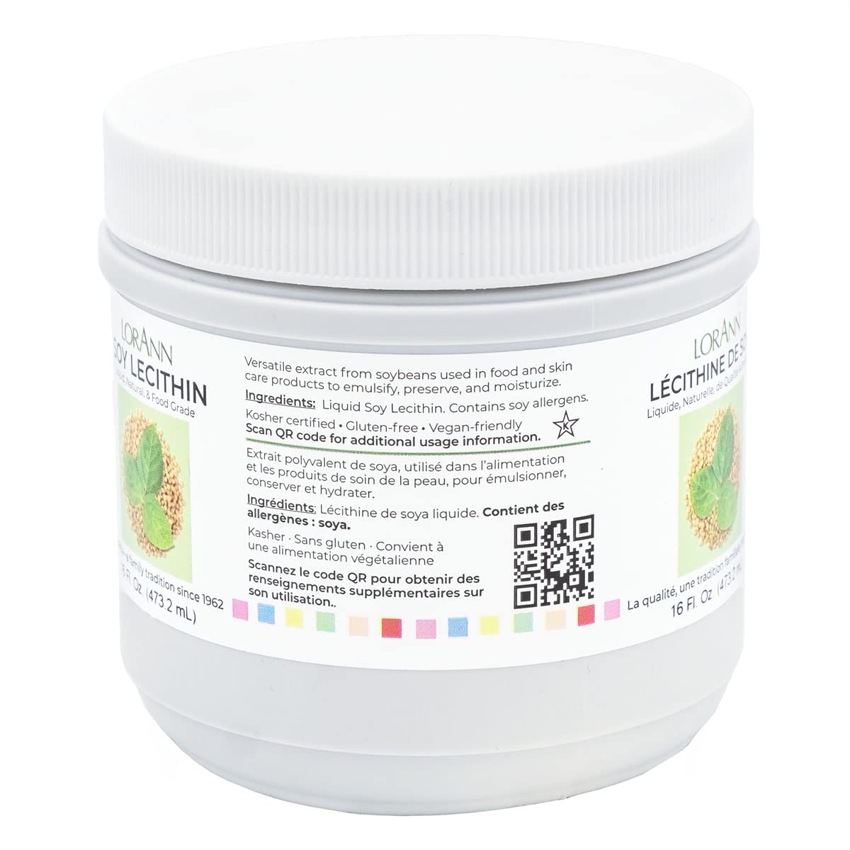 LorAnn Lecithin (Liquid) 4 Ounce Jar