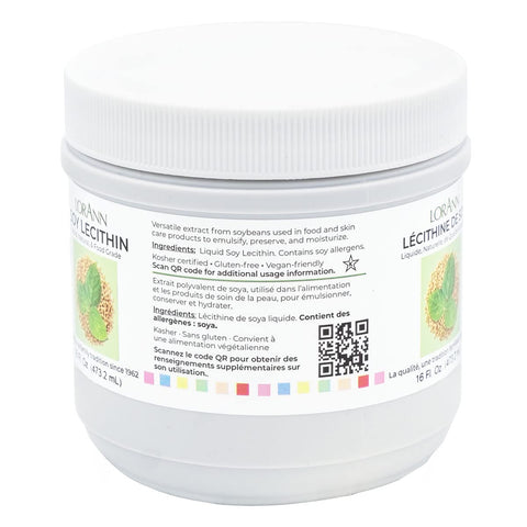 LorAnn Lecithin (Liquid) 4 Ounce Jar