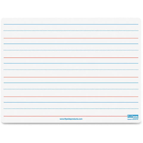 Flipside, FLP10076, Double-Sided Magnetic Dry Erase Board, 1 Each,White