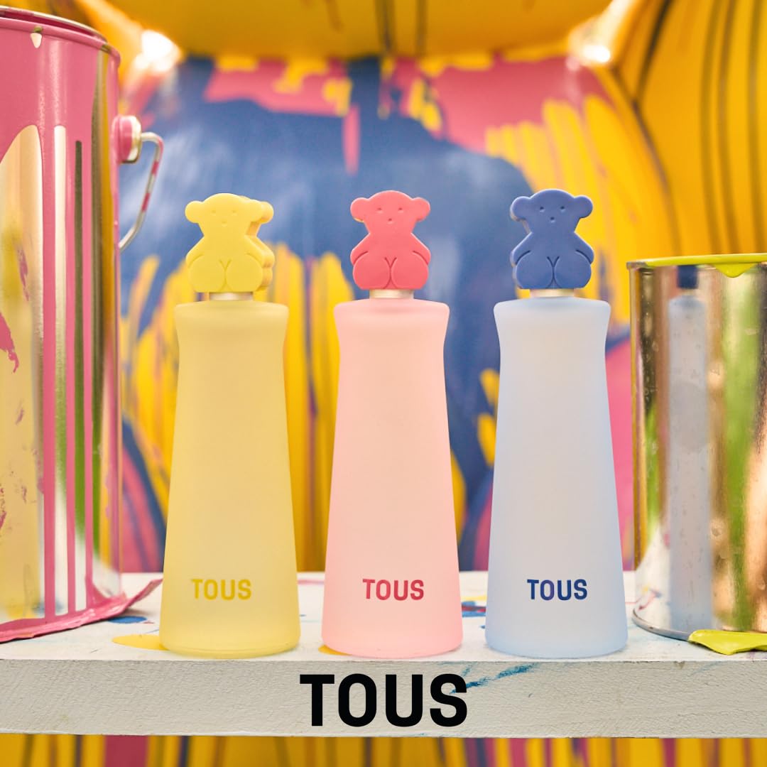 TOUS Eau de Toilette for Boys and Girls, Gentle on Children's Sensitive Skin and Ideal for Everyday Use, 3.4 Fl Oz Kids Boy