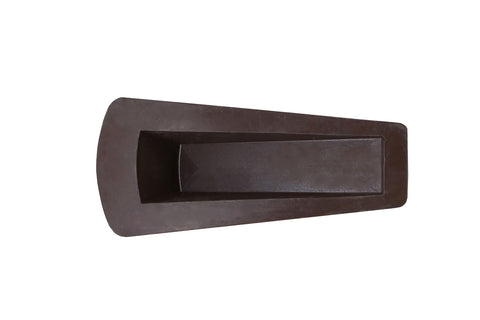 Shepherd Hardware 8933E 8933 Heavy Duty Rubber, Brown, 2 Pack Door Wedge, 2-Pack