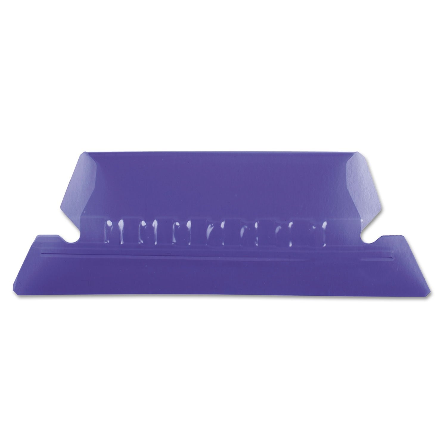 Pendaflex Hanging Folder Tabs, 2", Clear Violet, 25 Tabs and Inserts per Pack (42 VIO)